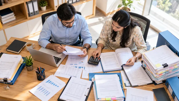 Tax audit files and financial records