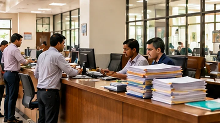 Municipal public service licensing desk
