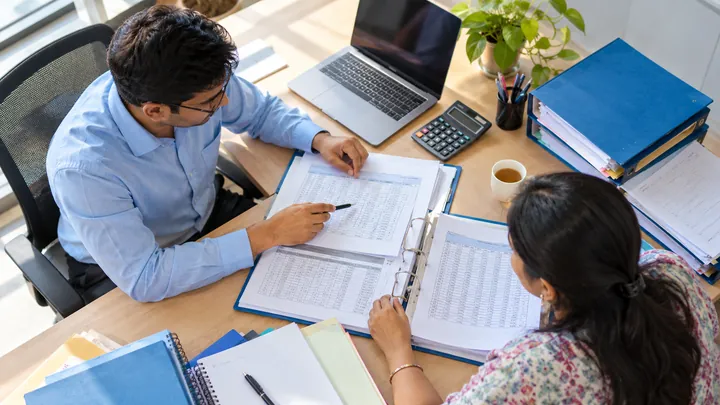 Payroll folder and salary registers