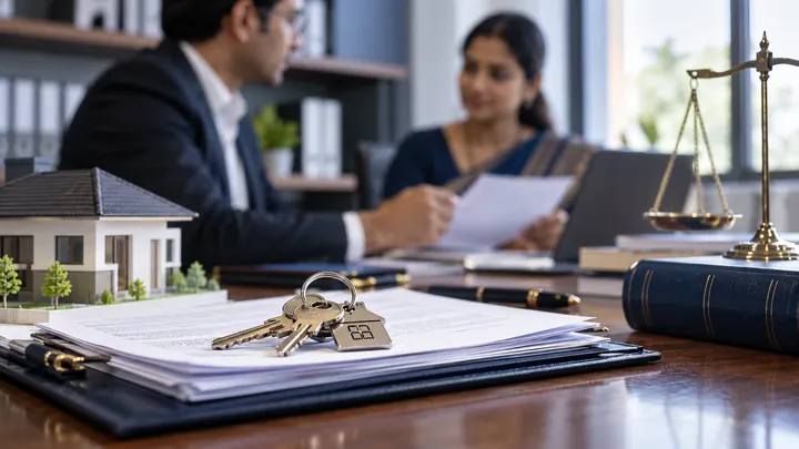 Property registration keys and documents